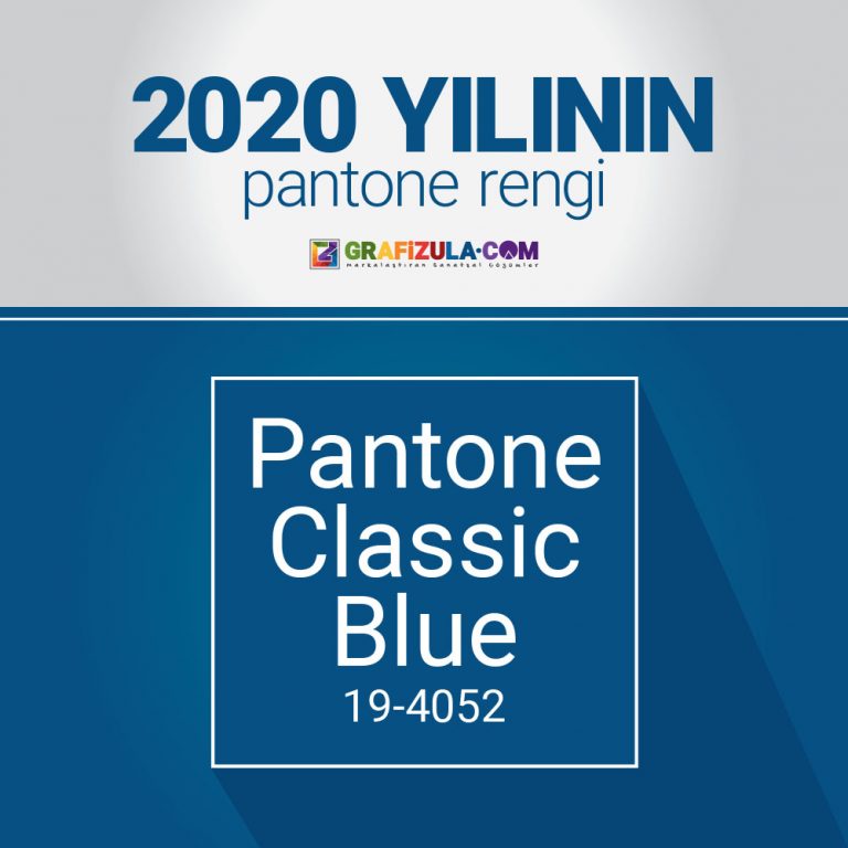 2020 Yılının Pantone Rengi Klasik Mavi