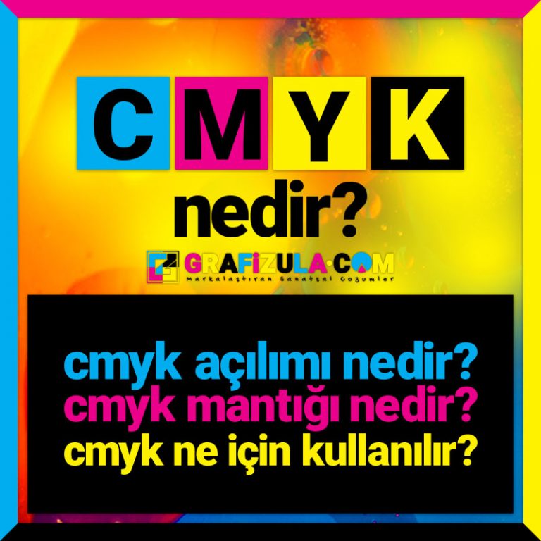 cmyk nedir, cmyk açılımı nedir, nerelerde kullanılır, nasıl çalışır