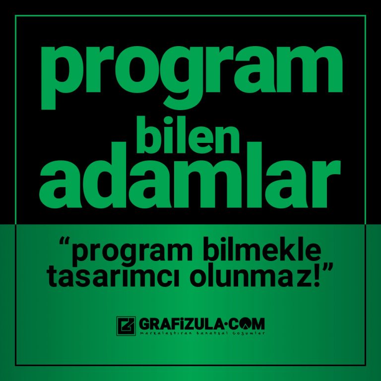program bilen adamlar