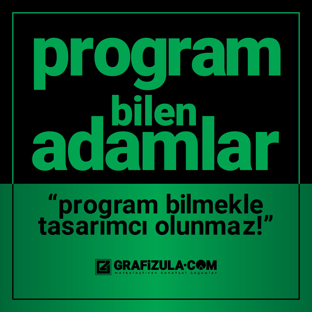 program bilen adamlar
