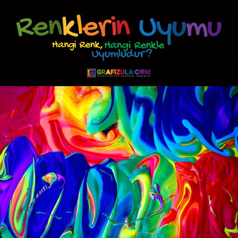 renklerin uyumu, hangi renkler hangi renklerle uyumludur