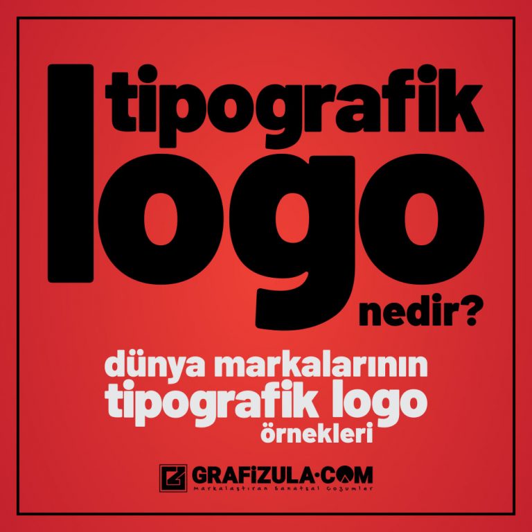tipografik logo örnekleri, tipografik logo nedir