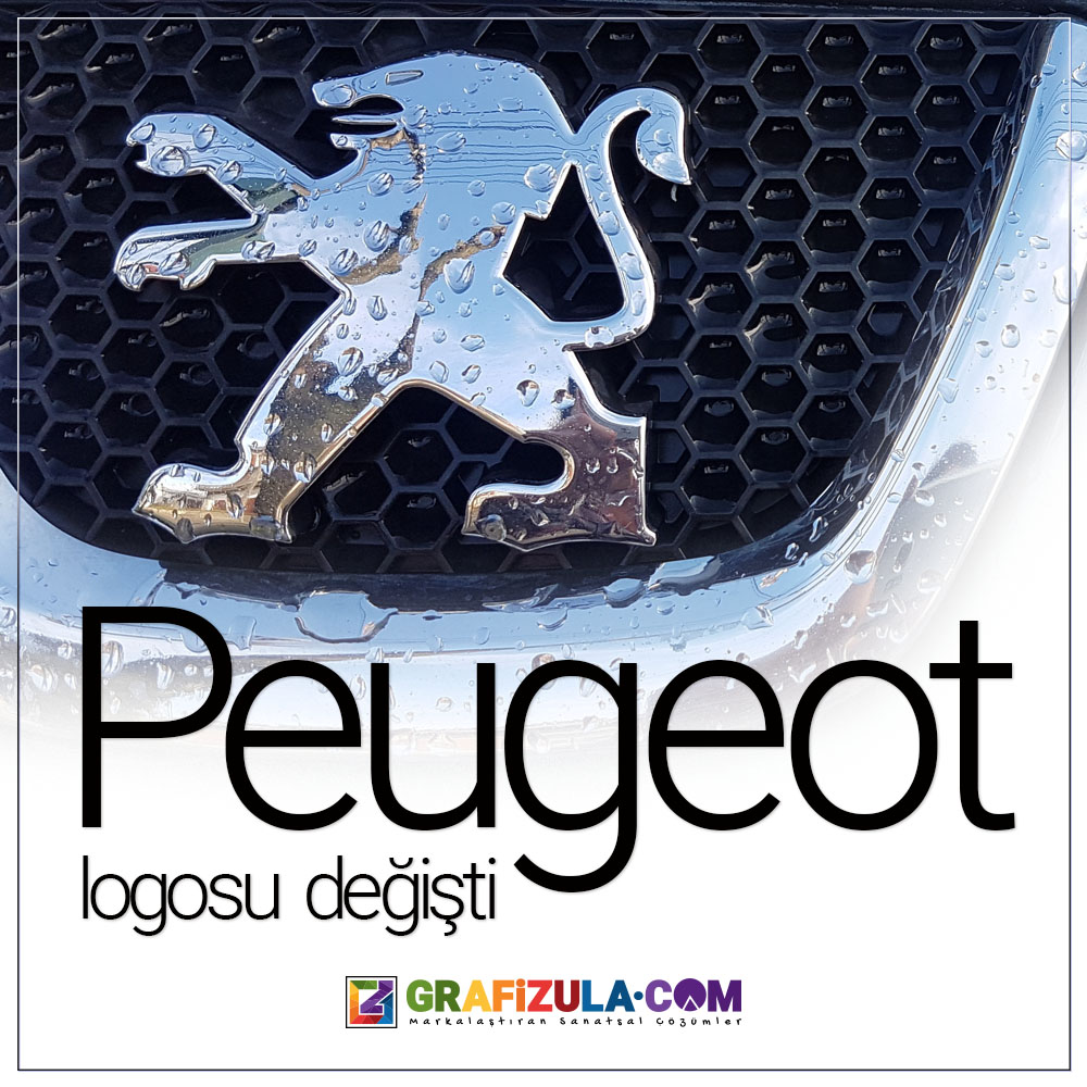Peugeot logosunu değiştirdi. Ünlü marka logosunu yeniledi. Eski ve yeni logonun kıyaslanması. Peugeot yeni logosuyla adeta 1960'lara geri döndü.